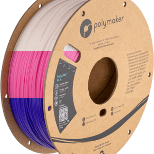 Polymaker – PLA Farbwechsel Lila/Pink/Transluzent – 1,75 mm – 1 kg Polymaker – PLA Farbwechsel Lila/Pink/Transluzent – 1,75 mm – 1 kg