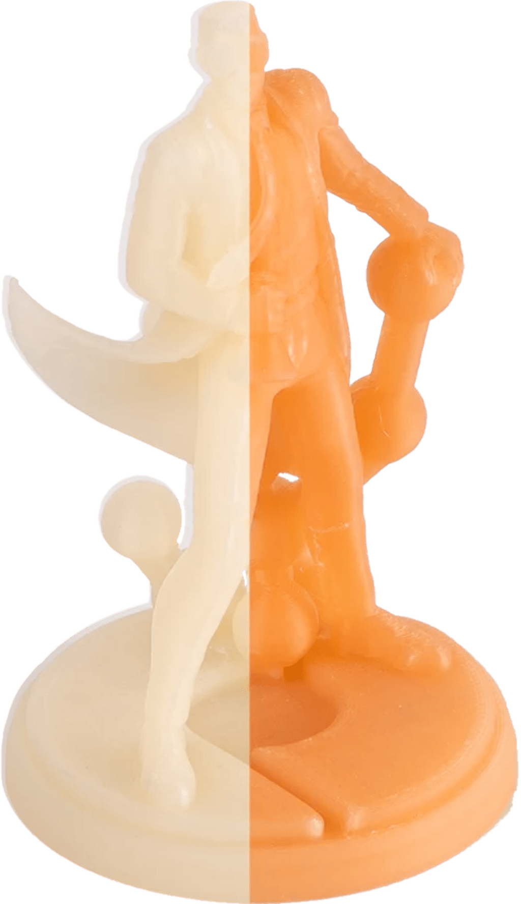 Polymaker – PolyLite PLA UV Farbwechsel Natur/Orange – 1,75 mm – 1,0 kg