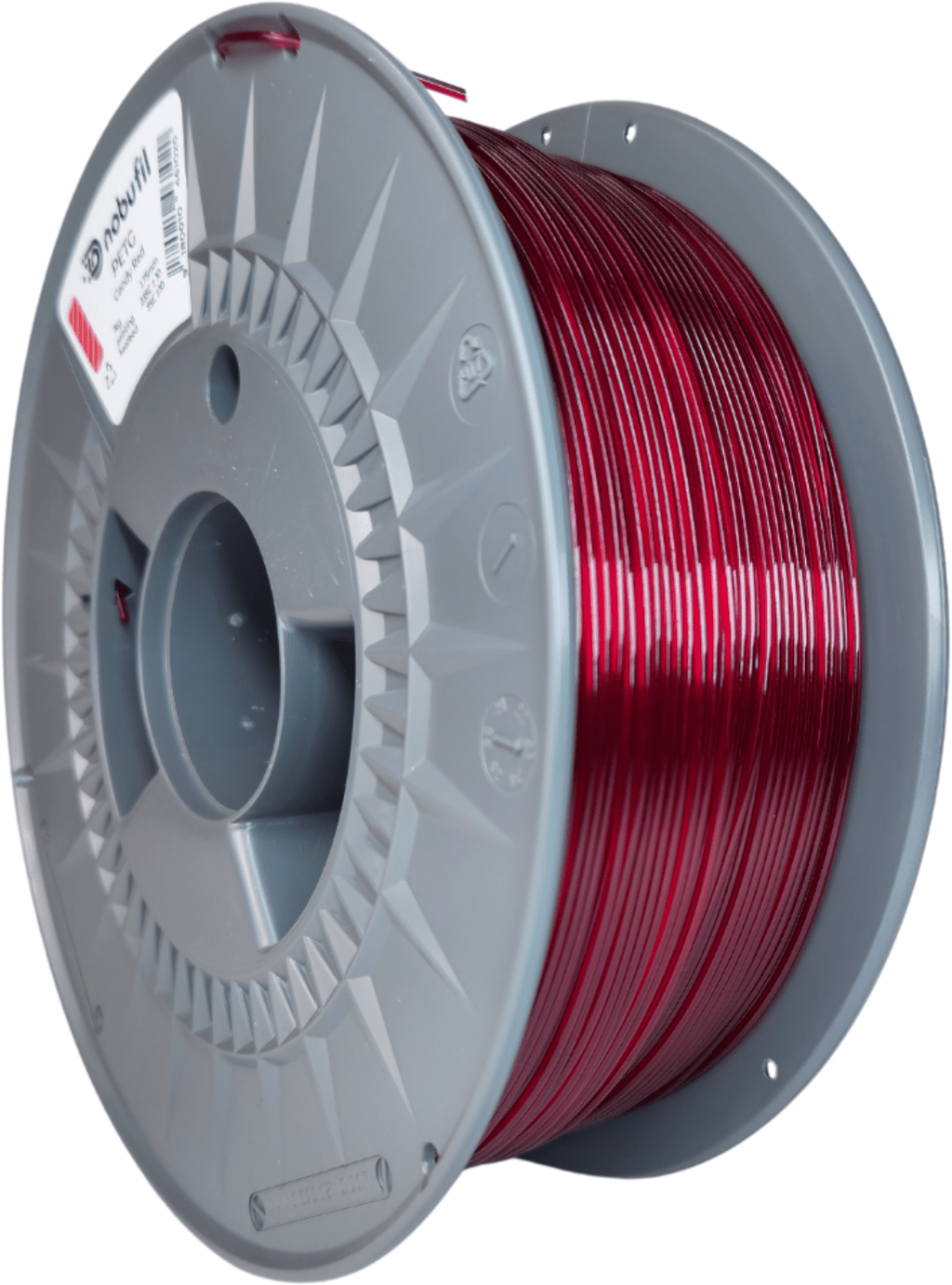 Nobufil – PETG Candy Red – 1,75 mm – 1,0 kg