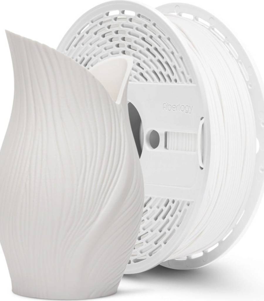 Fiberlogy – Matte PET-G White – 1,75 mm – 0.85 kg