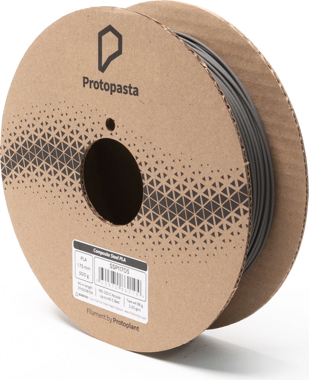 Protopasta – Steel Composite PLA – 1,75 mm – 0.5 kg