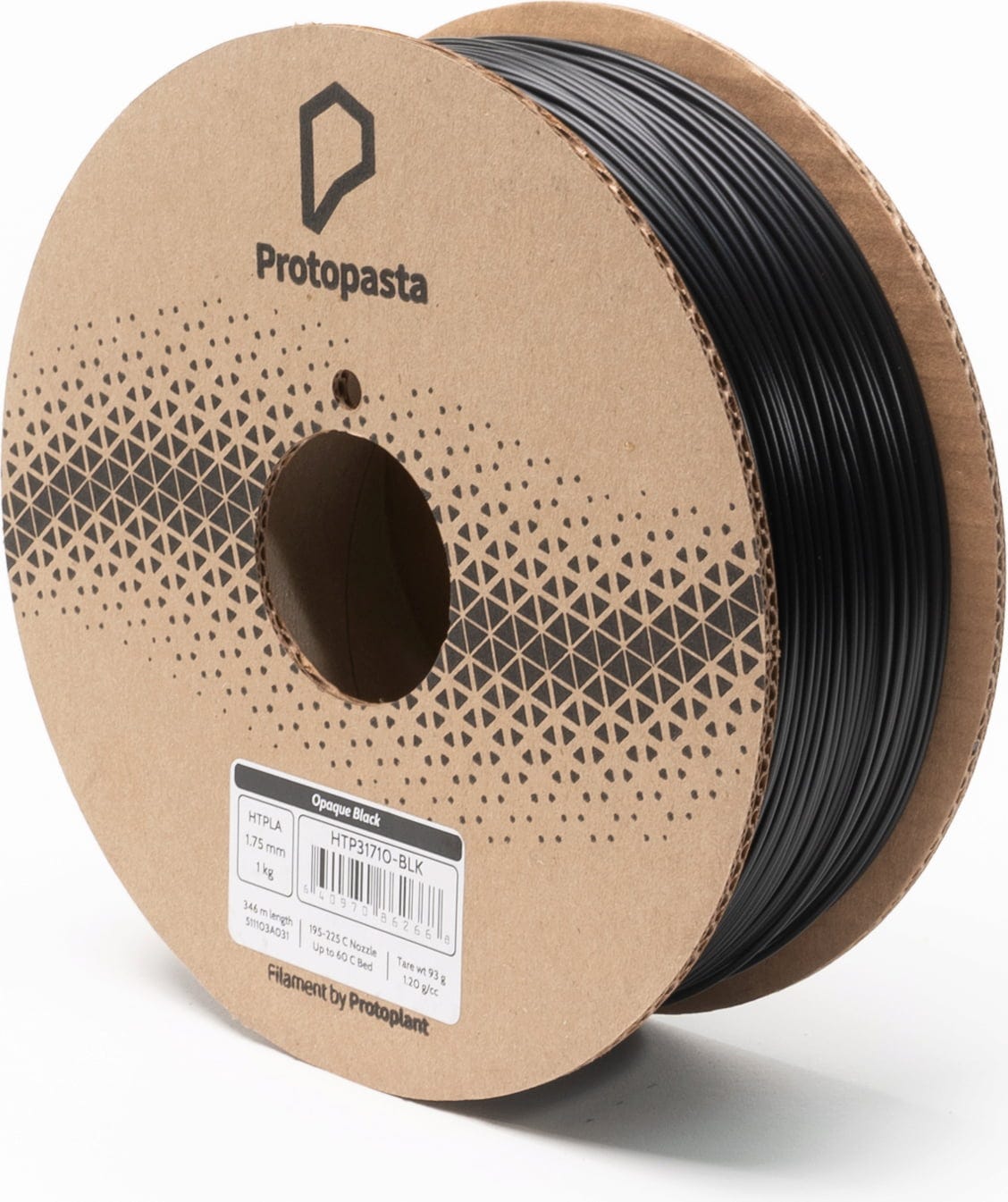 Protopasta – HTPLA Schwarz – 1,75 mm – 1,0 kg