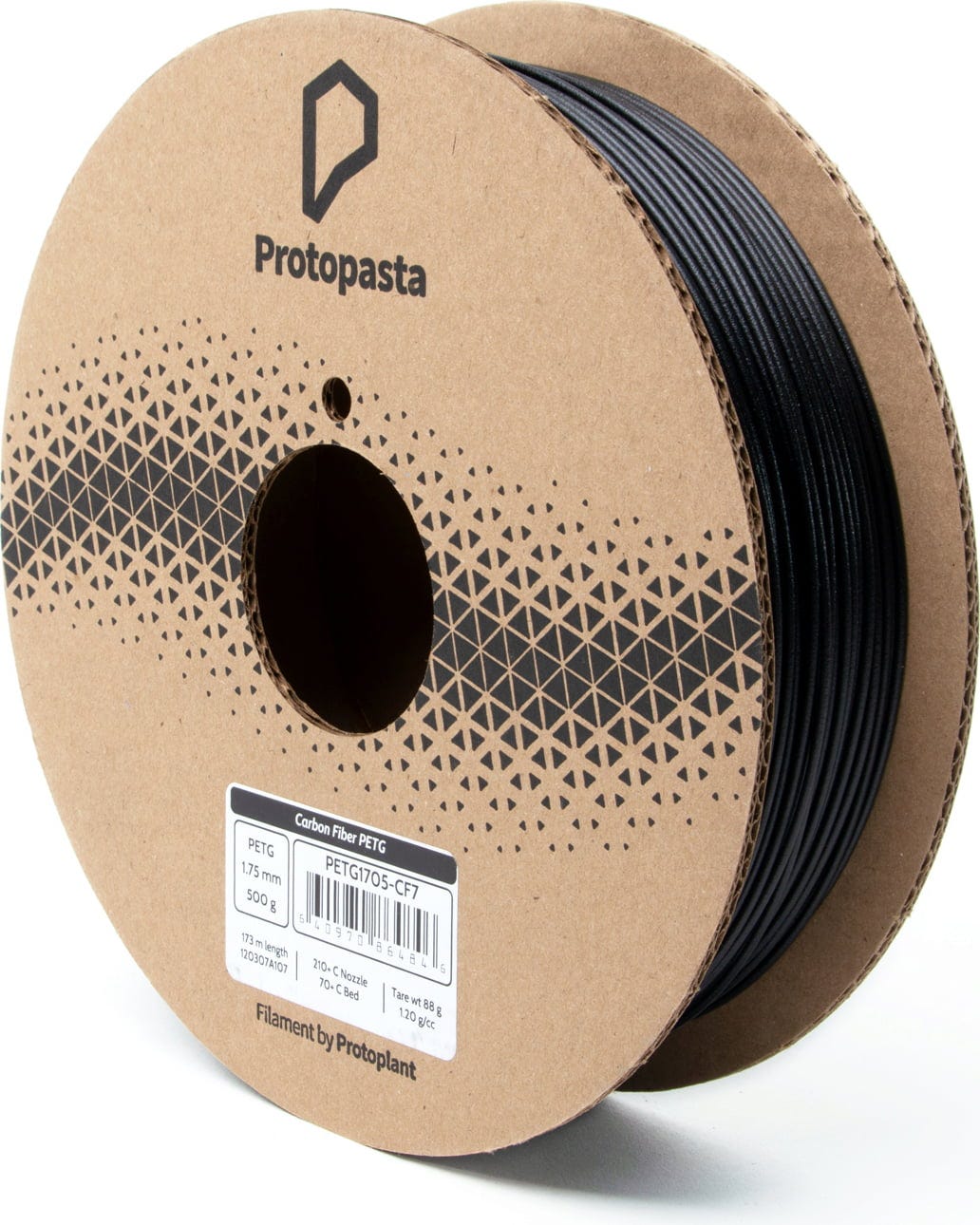 Protopasta – Carbon Fiber PETG – 1,75 mm – 0,5 kg