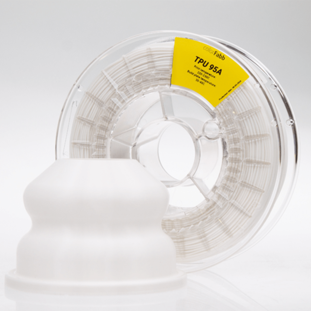 colorFabb – TPU 95A Weiß – 1,75 mm – 0,7 kg