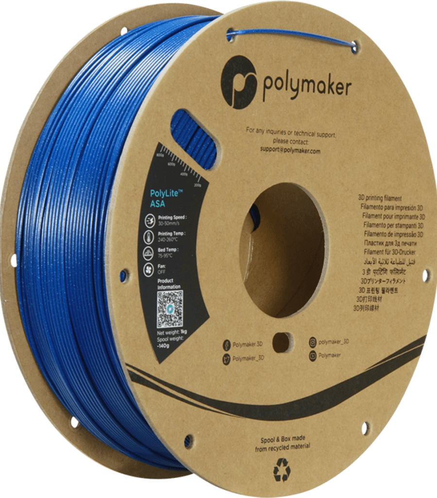 Polymaker – PolyLite ASA Galaxy Blue – 1,75 mm – 1,0 kg