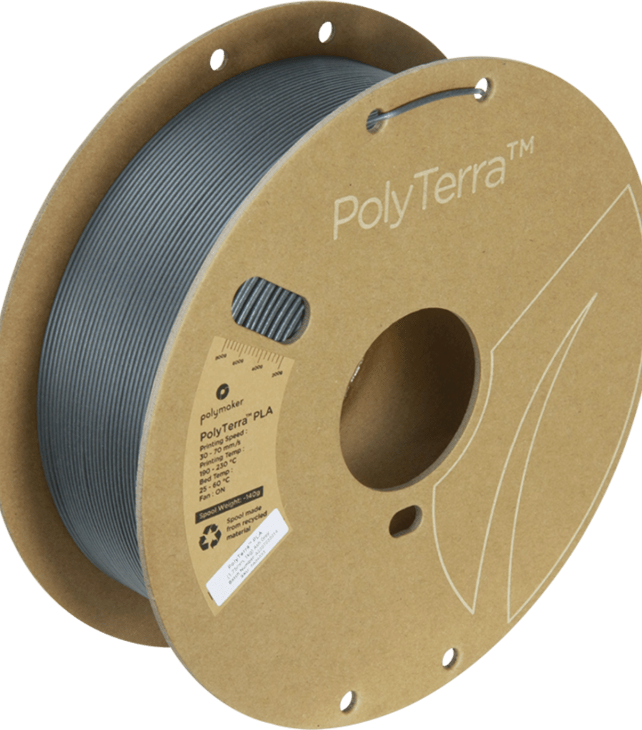 Polymaker – PolyTerra PLA Ash Grey – 1,75 mm – 1 kg