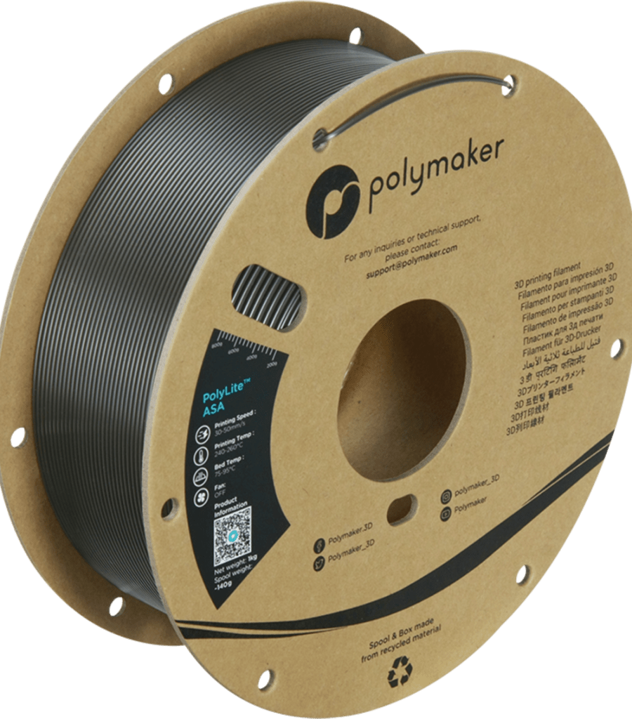Polymaker – PolyLite ASA Dark Grey Green – 1,75 mm – 1 kg