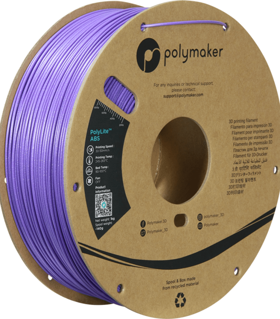 Polymaker – PolyLite ABS Galaxy Purple – 1,75 mm – 1 kg
