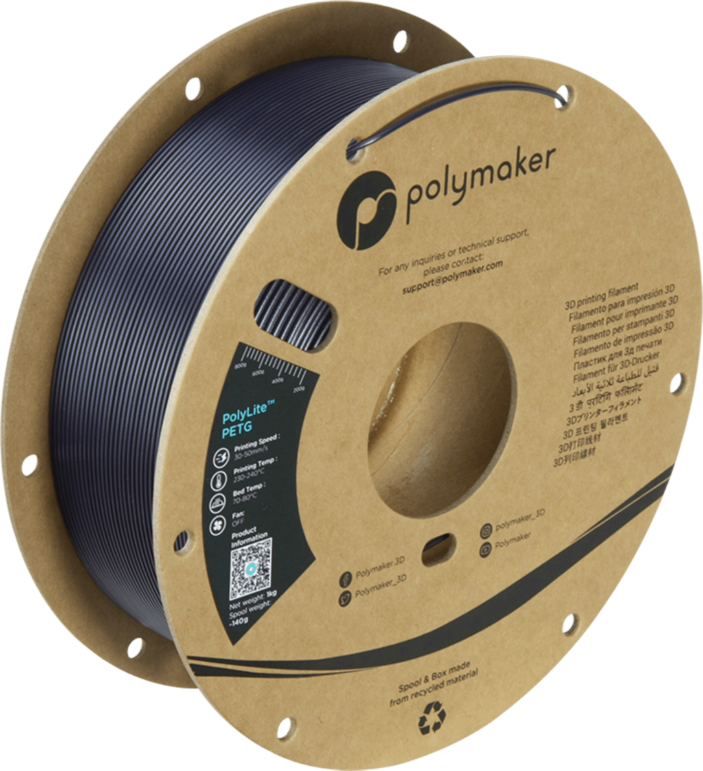 Polymaker – PolyLite PETG Dark Purple – 1.75 mm – 1 kg