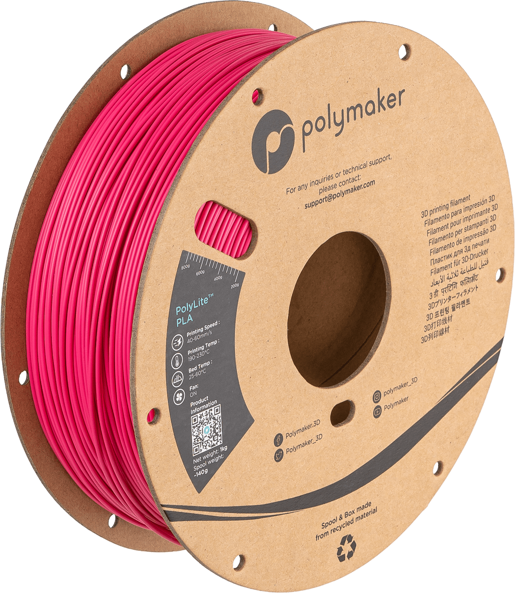 Polymaker – PLA Magenta – 1,75 mm – 1 kg
