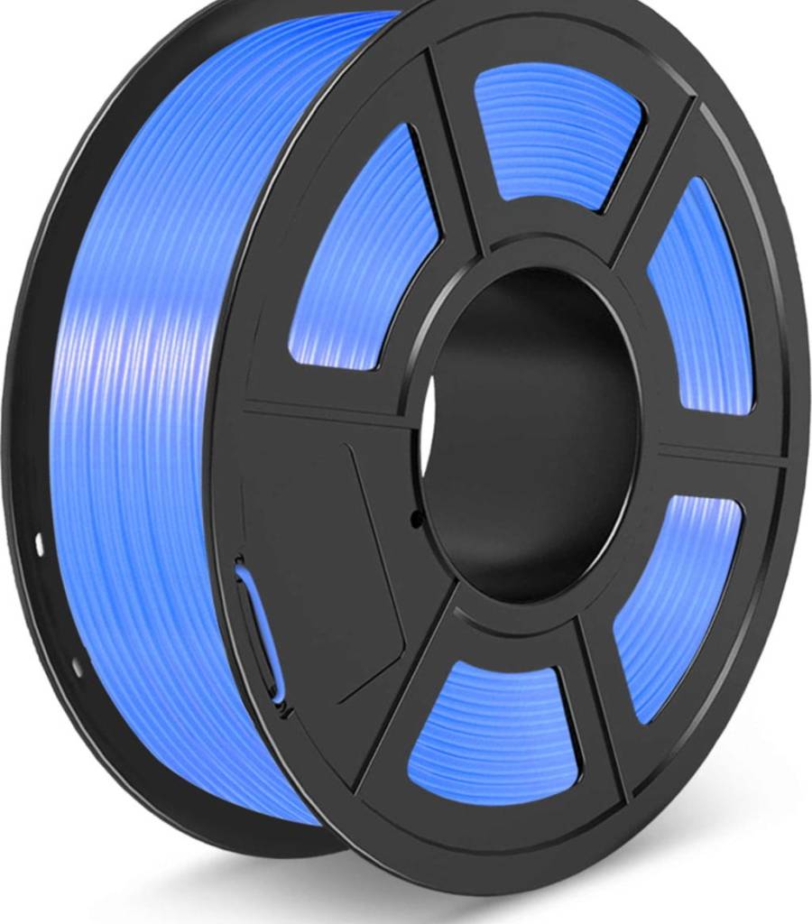 SUNLU – PLA+ Transparent Blue – 1,75 mm – 1 kg