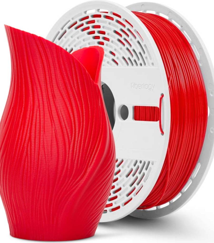 Fiberlogy – Matte PET-G Rot – 1,75 mm – 0,85 kg