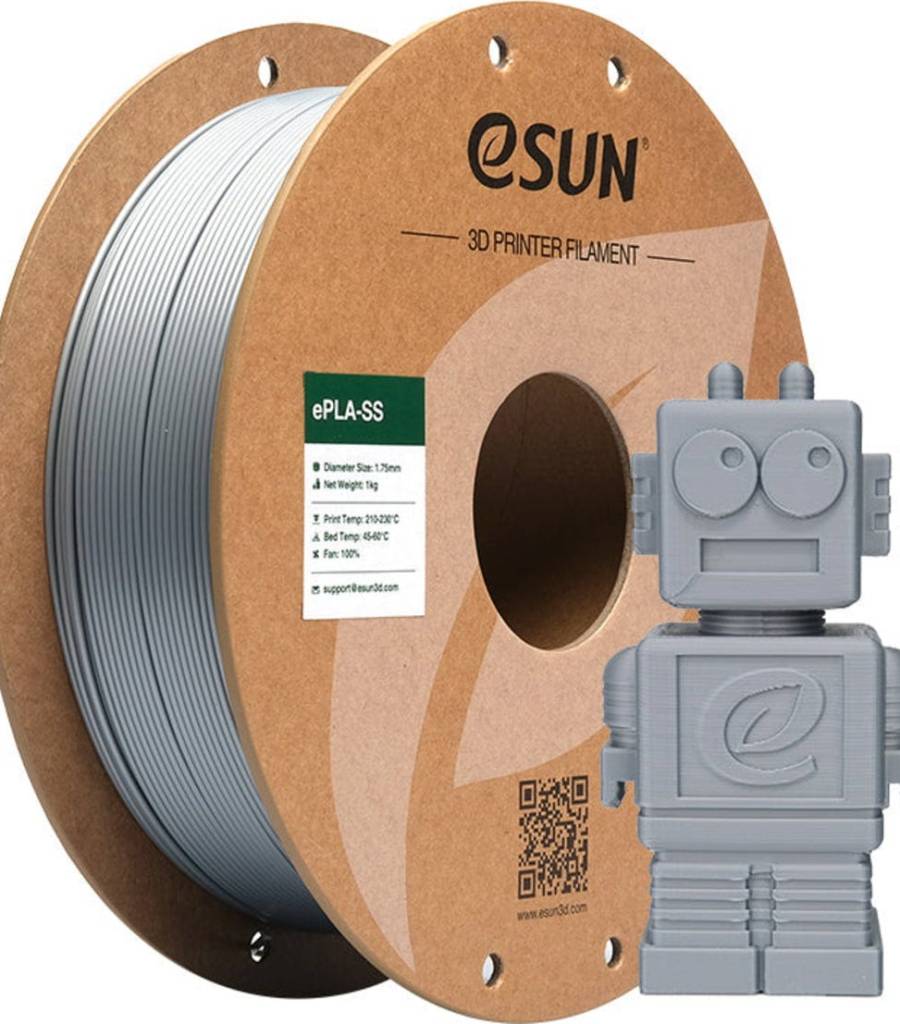 eSUN – PLA-SS Silber – 1,75 mm – 1 kg