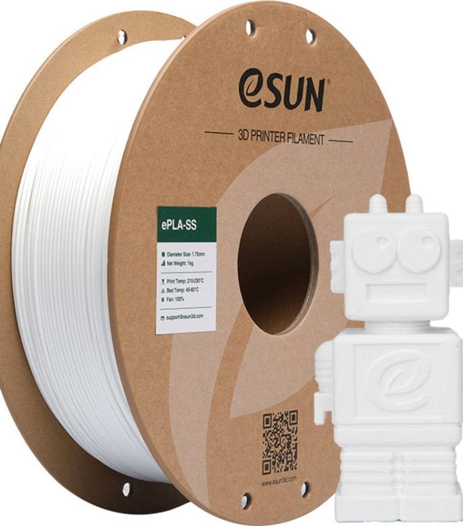 eSUN – PLA-SS Kaltweiß – 1,75 mm – 1,0 kg