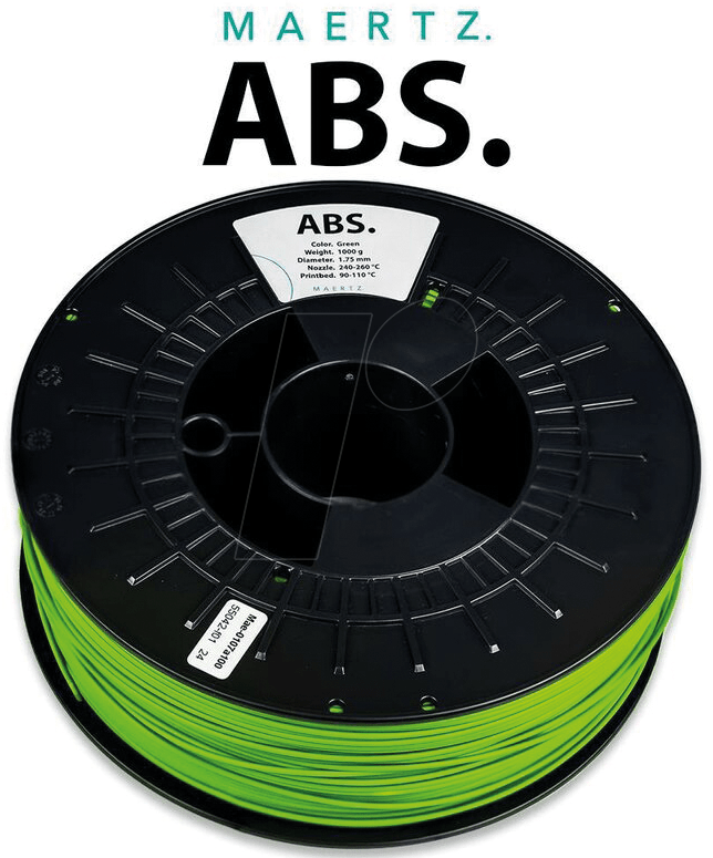 MAERTZ – ABS Grün – 1,75 mm – 1 kg