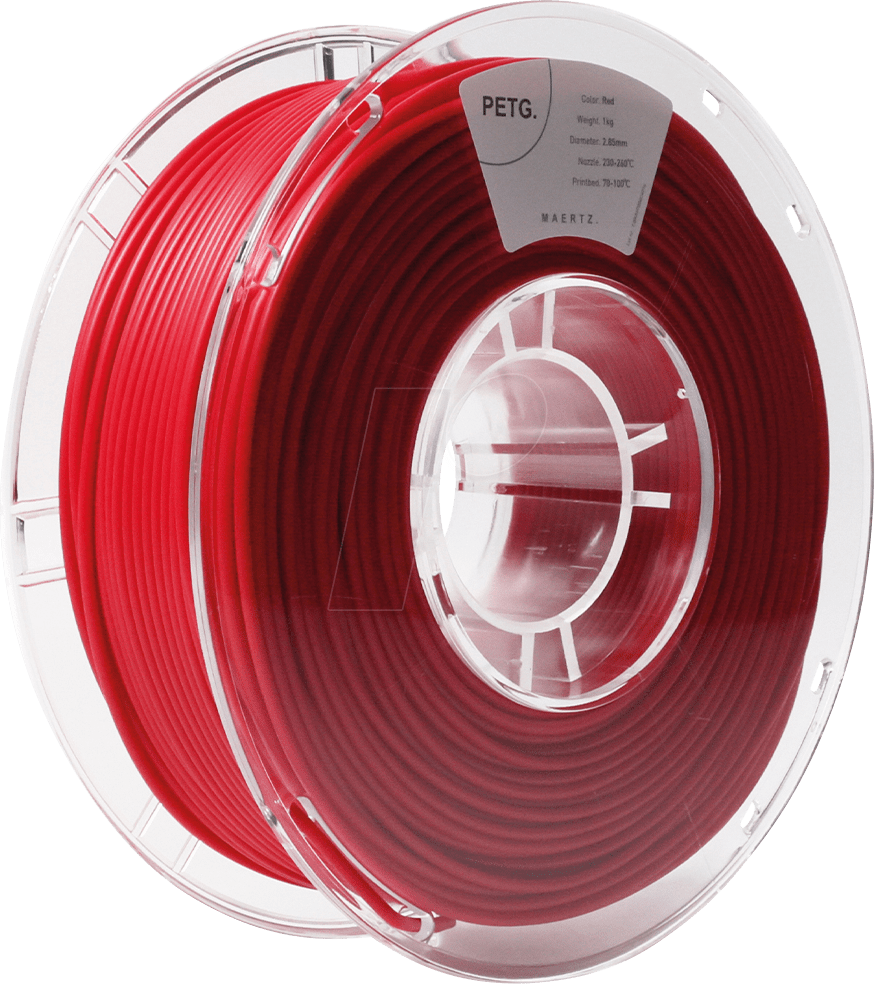MAERTZ – PLA Pro Filament Rot – 2,85 mm – 1 kg