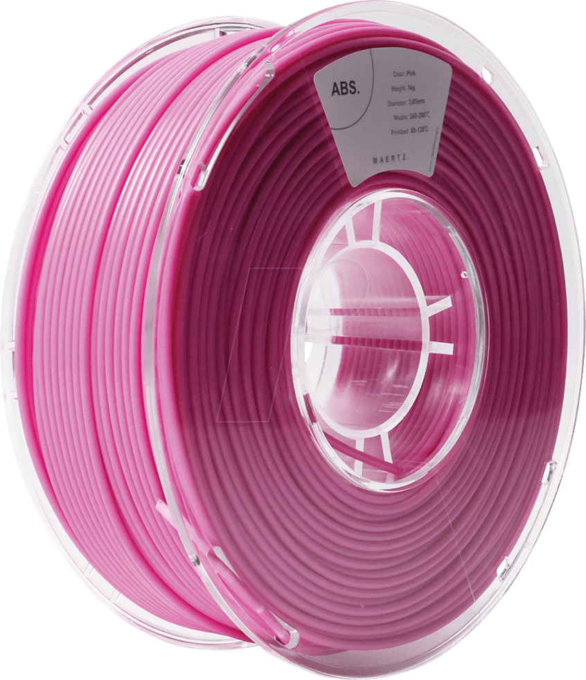 MAERTZ – ABS Filament Pink – 2,85 mm – 1 kg