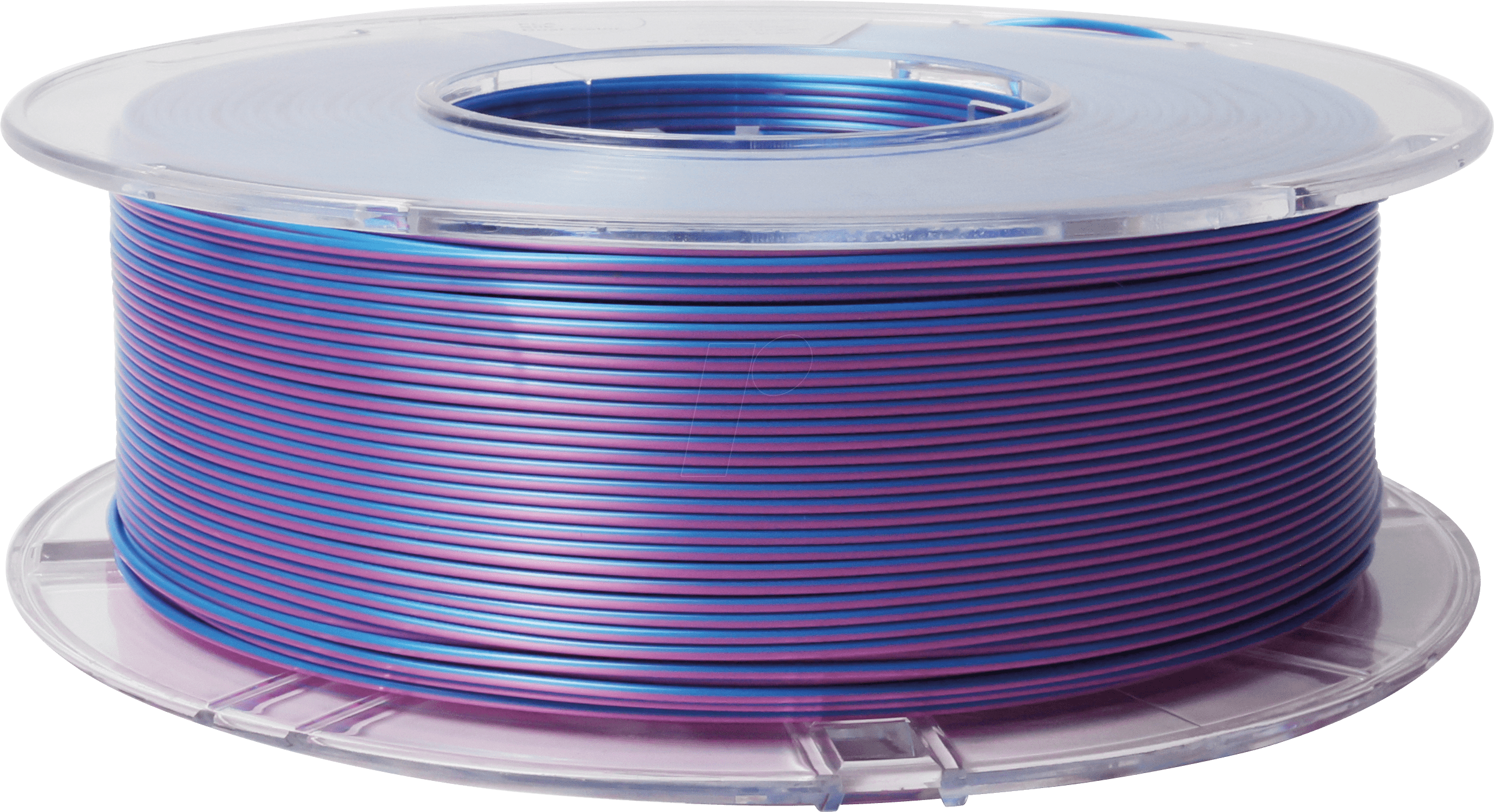 MAERTZ – PLA Seidenglanz Zweifarbig Purpur-Blau – 1.75 mm – 1 kg