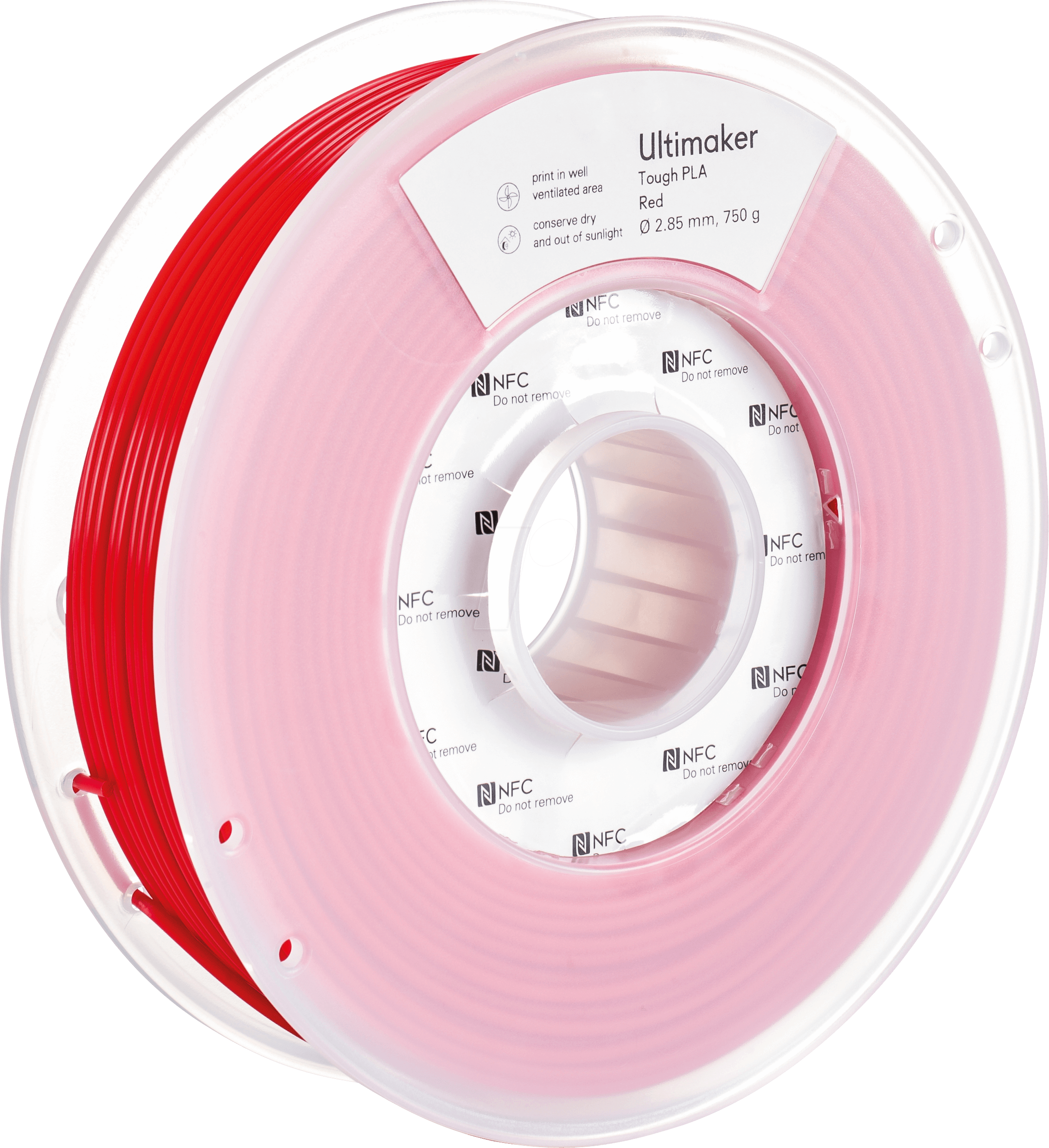 Ultimaker – Tough PLA Rot – 2,85 mm – 0,75 kg