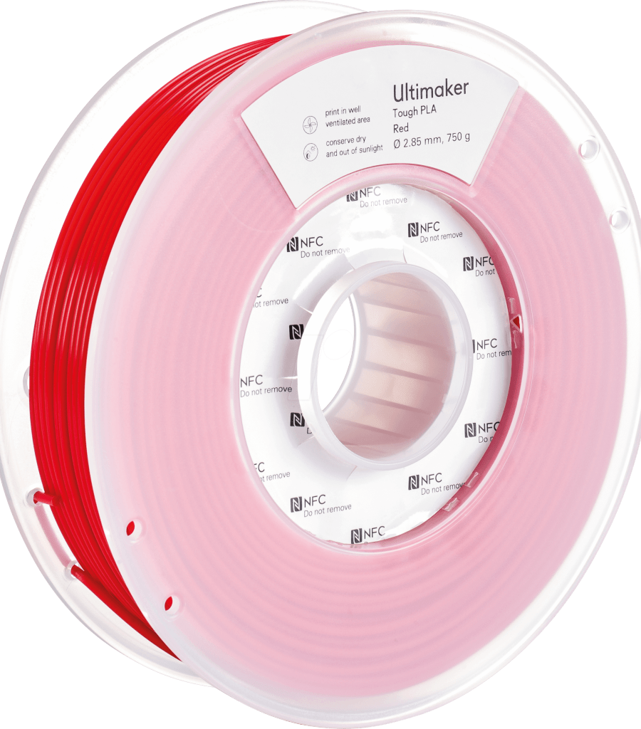 Ultimaker – Tough PLA Rot – 2,85 mm – 0,75 kg