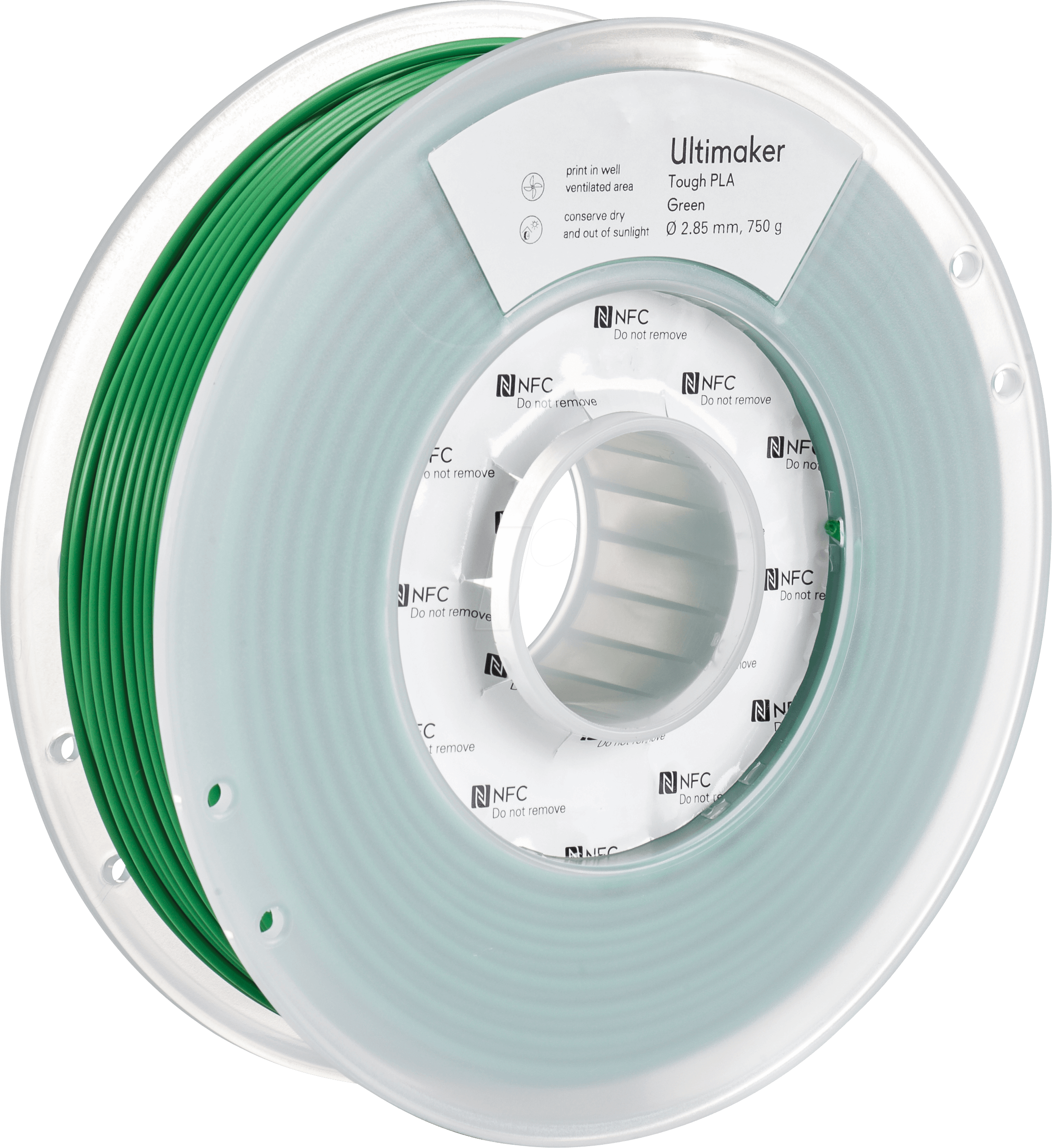 Ultimaker – Tough PLA Grün – 2,85 mm – 750 g