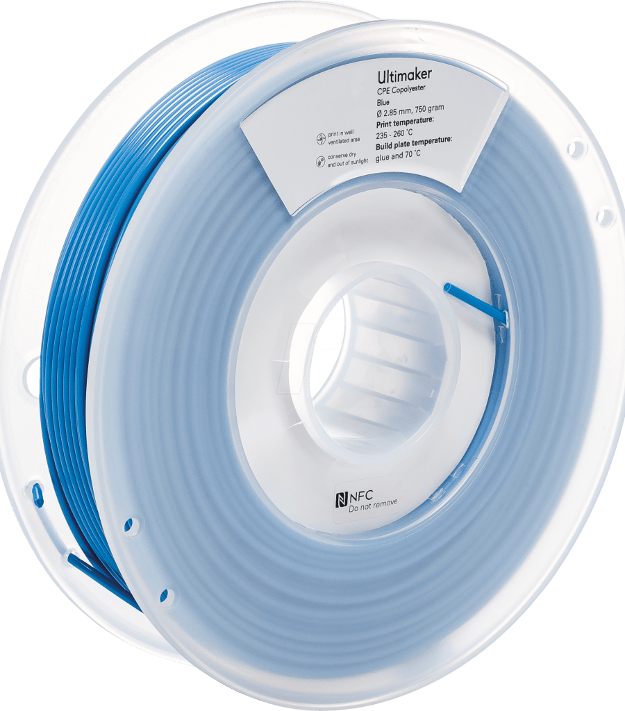 ULTIMAKER – CPE Blau – 2,85 mm – 0.75 kg