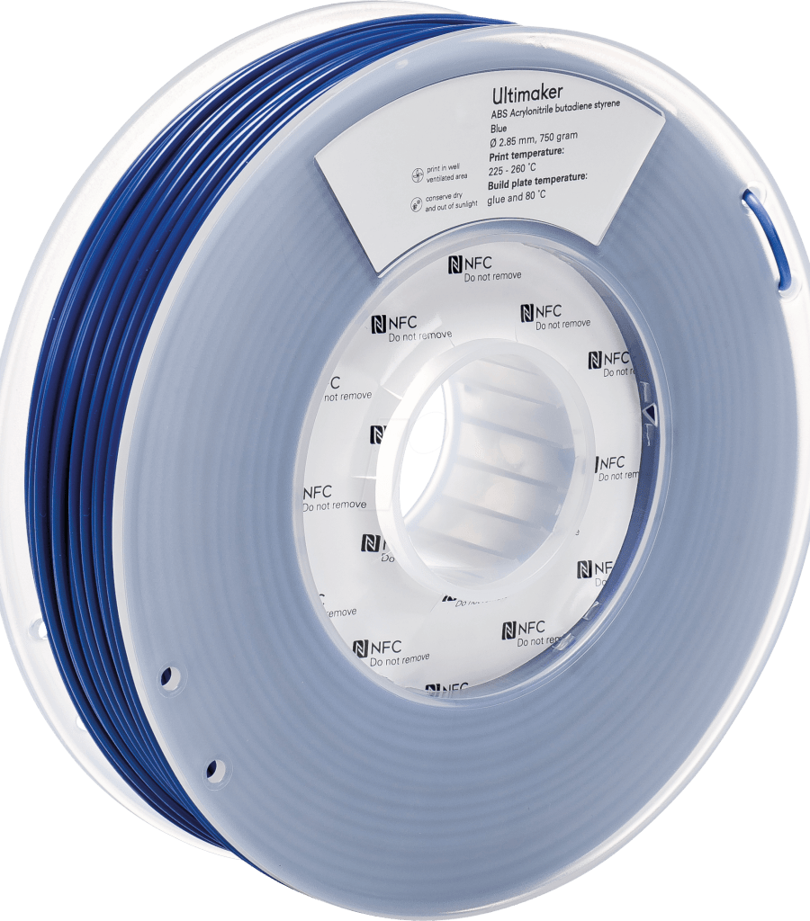 Ultimaker – ABS Filament Blau – 2,85 mm – 750 g