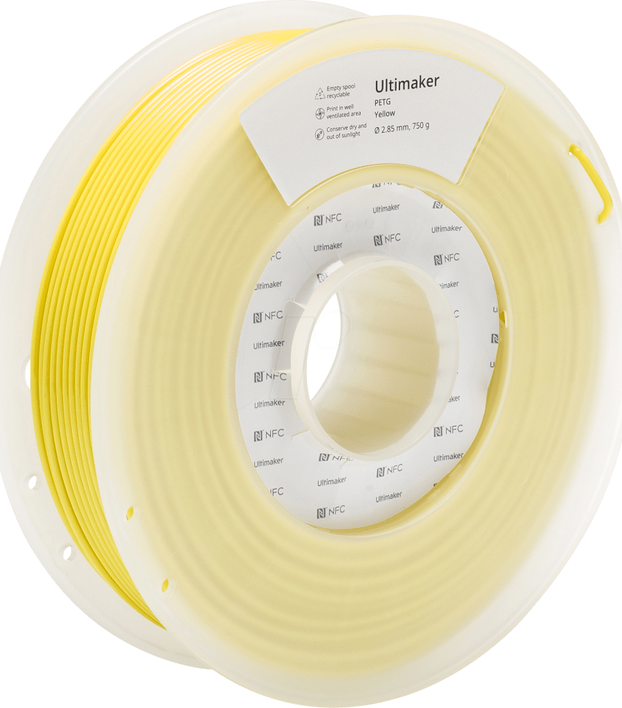 ULTIMAKER – PETG Filament Gelb – 2,85 mm – 750 g