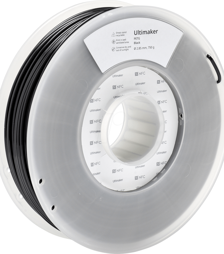 Ultimaker – PETG Filament Schwarz – 2,85 mm – 750g