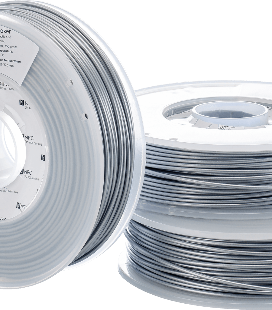 ULTIMAKER – PLA Filament Silber Metallic – 2,85 mm – 0,75 kg
