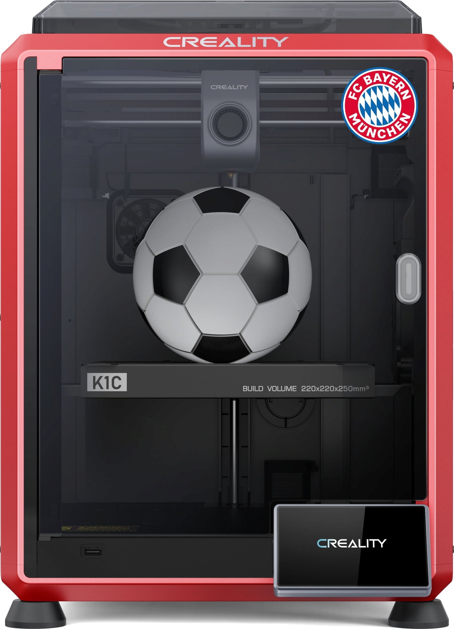 Creality K1C Red Bayern Edition