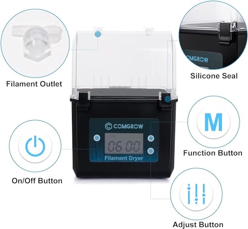 Comgrow 3D Drucker Filament Trockner Box