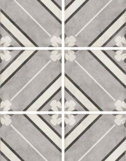 Equipe Art Nouveau Inspire Grey 20×20 Equipe Art Nouveau Inspire Grey 20×20