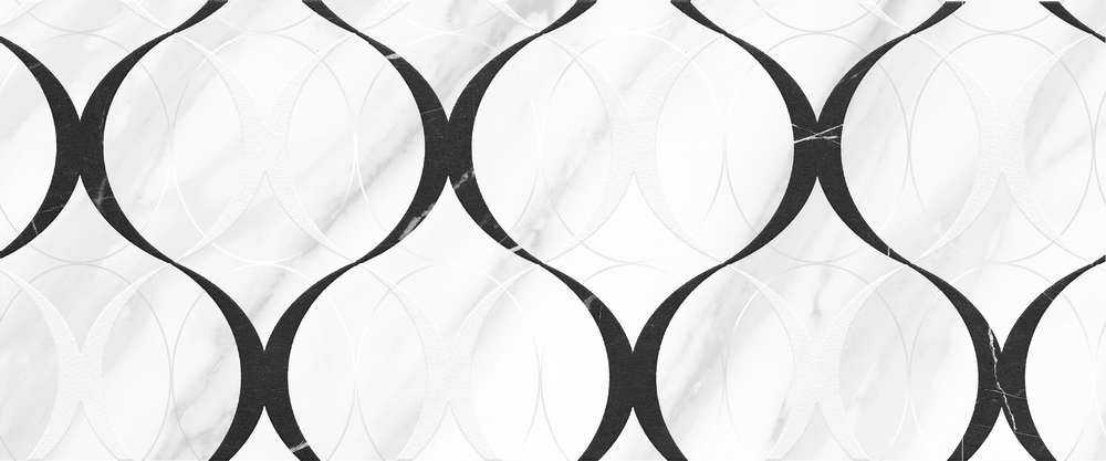 Плитка настенная Aurora Черная 04 25х60 Плитка настенная Aurora Черная 04 25х60