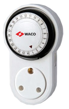 Waco – Pool Timer / 24 Hours Universal Timer 16A Base Mount