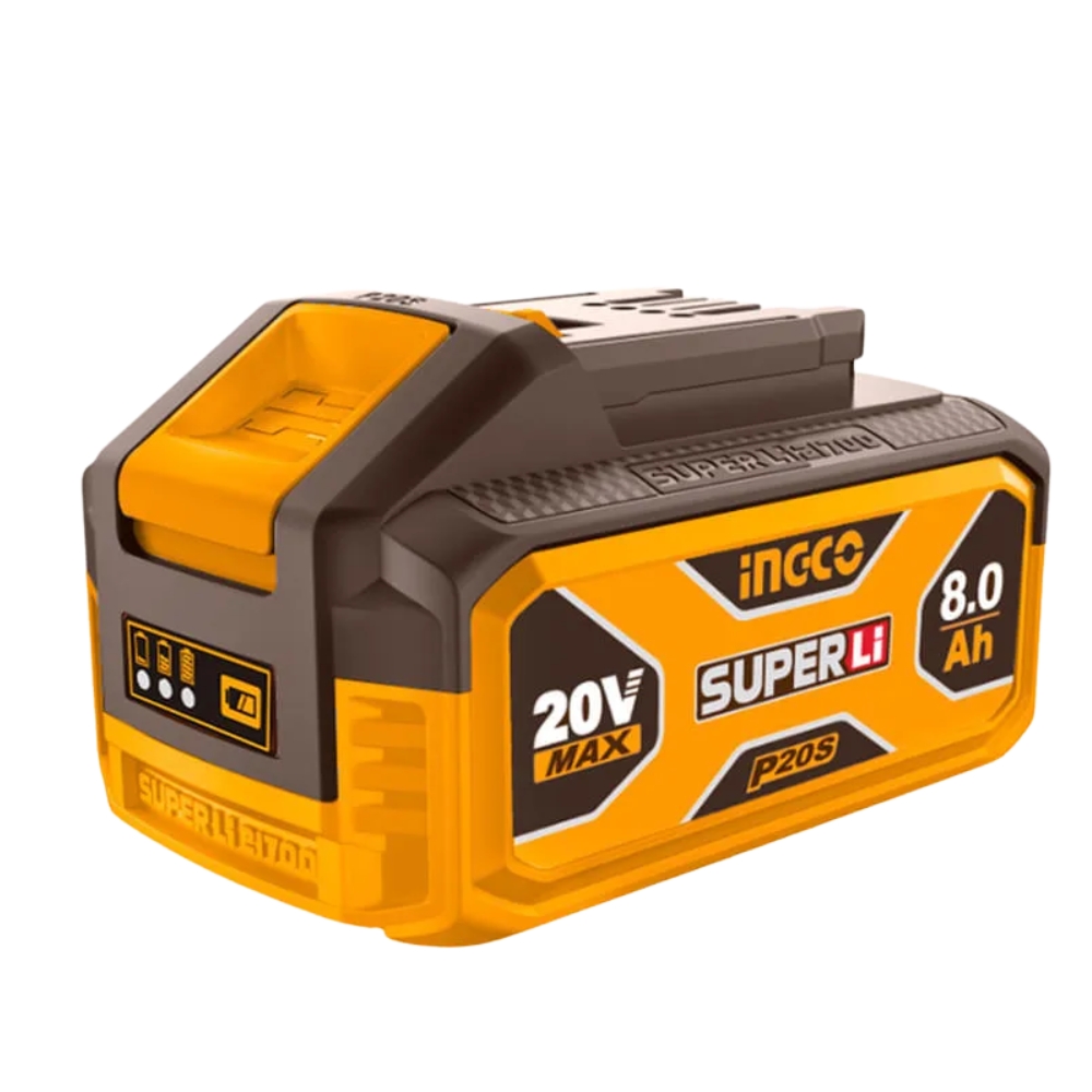 Ingco – Professional High-Capacity Battery (20V ) – 8.0 Ah