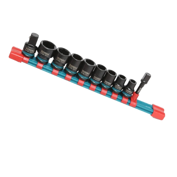 Total Tools – Impact Socket Set 10Pcs – 3/8” DR