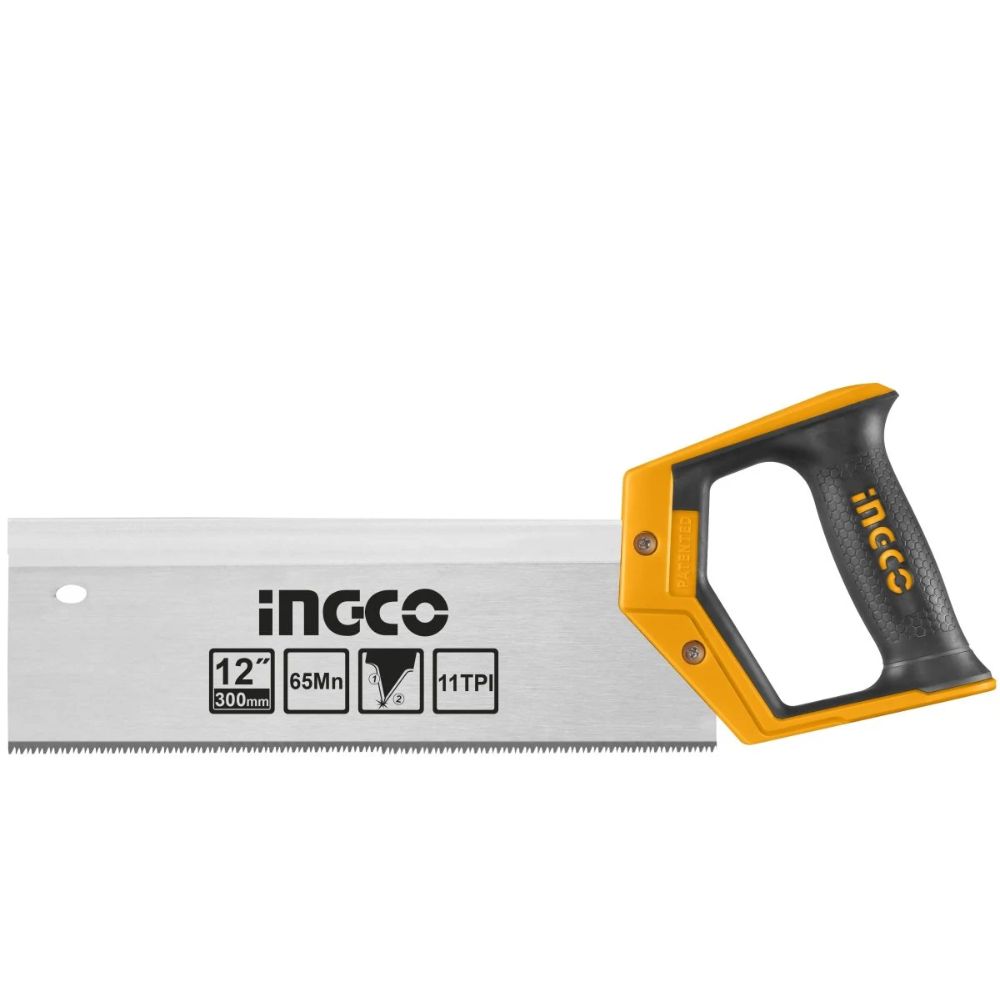 Ingco – Back Saw for Wood & Trim Work (300mm)
