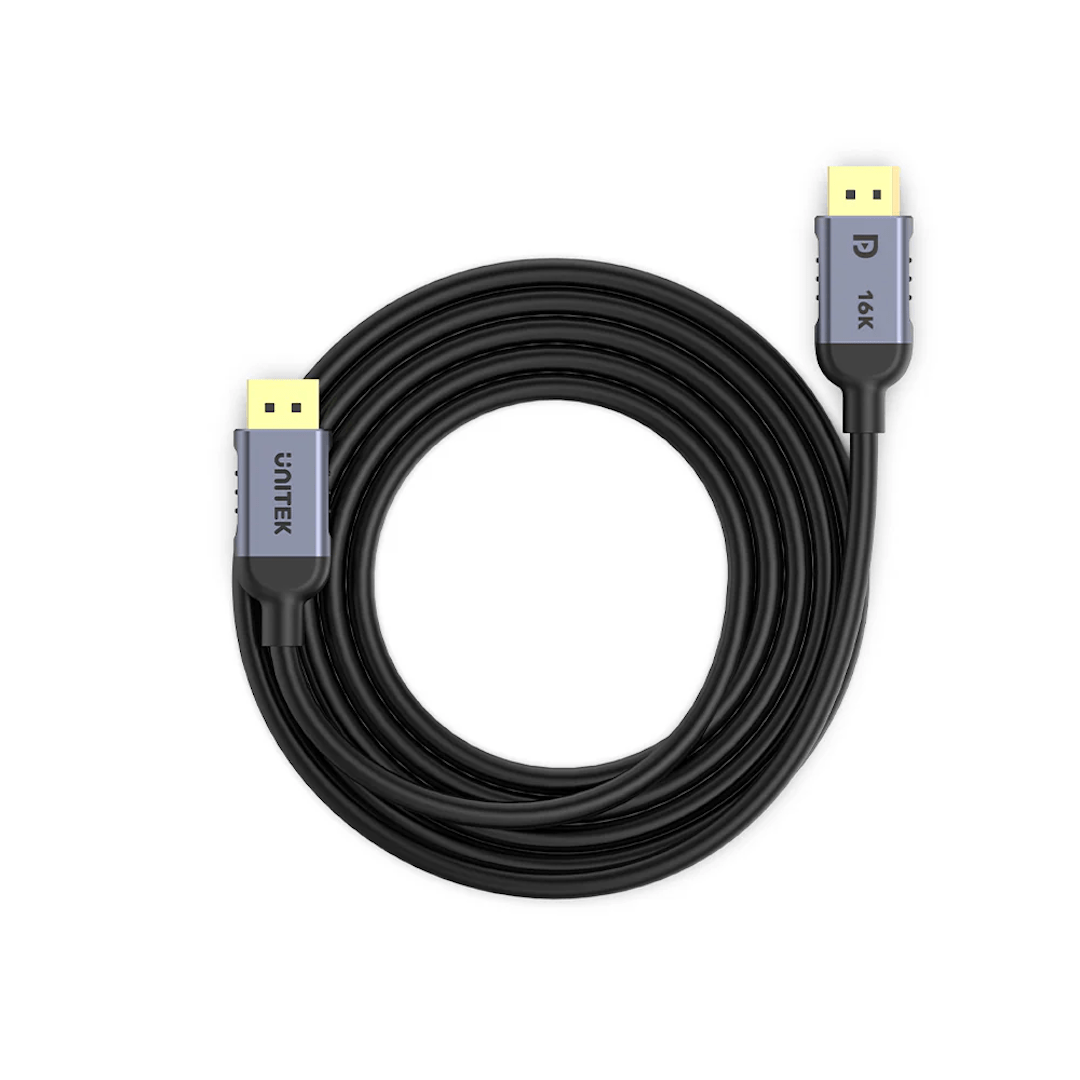 Unitek C1626gy01 | 16k @120hz Displayport 2.1 Cables – 2 m
