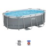 Bestway Steel Pro Max 3.05m x 2.00m x 84cm Oval Pool Set Bestway Steel Pro Max 3.05m x 2.00m x 84cm Oval Pool Set