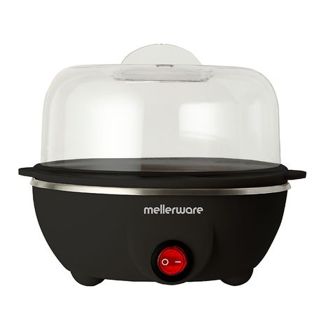 Mellerware Egg Boiler 7 Egg Plastic Black 2 Tier 90W “Egg Master”