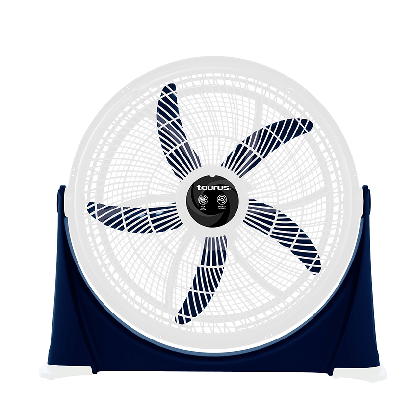 Taurus Fan Floor 5 Blade Plastic Blue 50cm 120W “Viento” LOCALLY PRODUCED