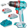 Total Tools – Cordless Impact Drill (20V) with 2x Batteries (2Ah) & Charger Total Tools – Cordless Impact Drill (20V) with 2x Batteries (2Ah) & Charger