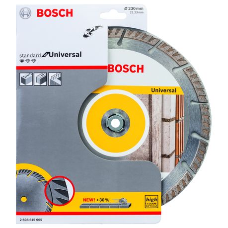 Bosch PRO Multi Material Diamond Disc, 230 x 22.23 mm