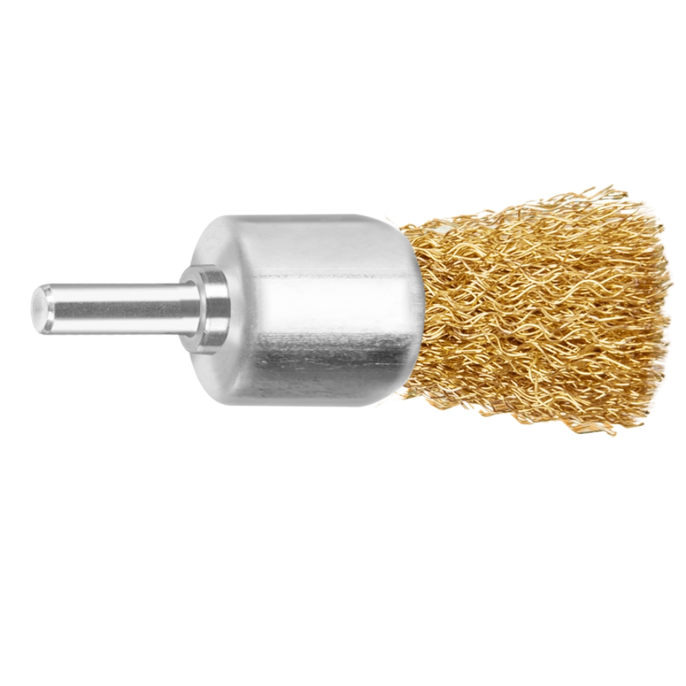 Ingco – Pencil Wire Brush – 25 mm (1″) | 1/4″ Shank, 0.3 mm Steel Wire