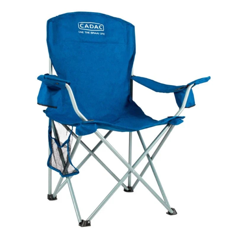 Cadac – Born Free Camp Chair / Durable Folding Outdoor Chair – Blue