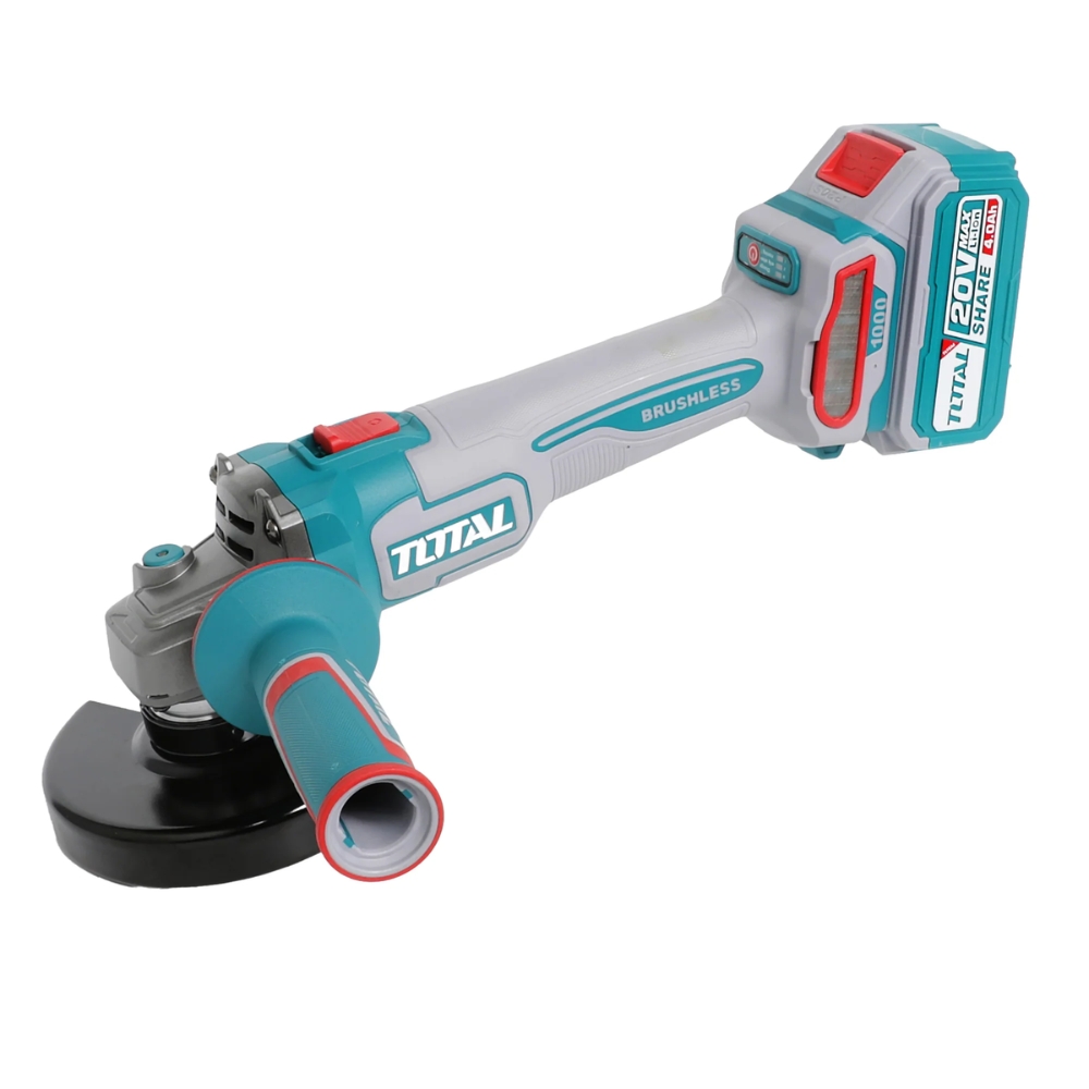 Total Tools – Cordless Brushless Angle Grinder (20V) – Tool Only