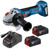 Bosch – Cordless Angle Grinder (GWS 18V-8), Charger & 2 x Batteries (5Ah) Bosch – Cordless Angle Grinder (GWS 18V-8), Charger & 2 x Batteries (5Ah)