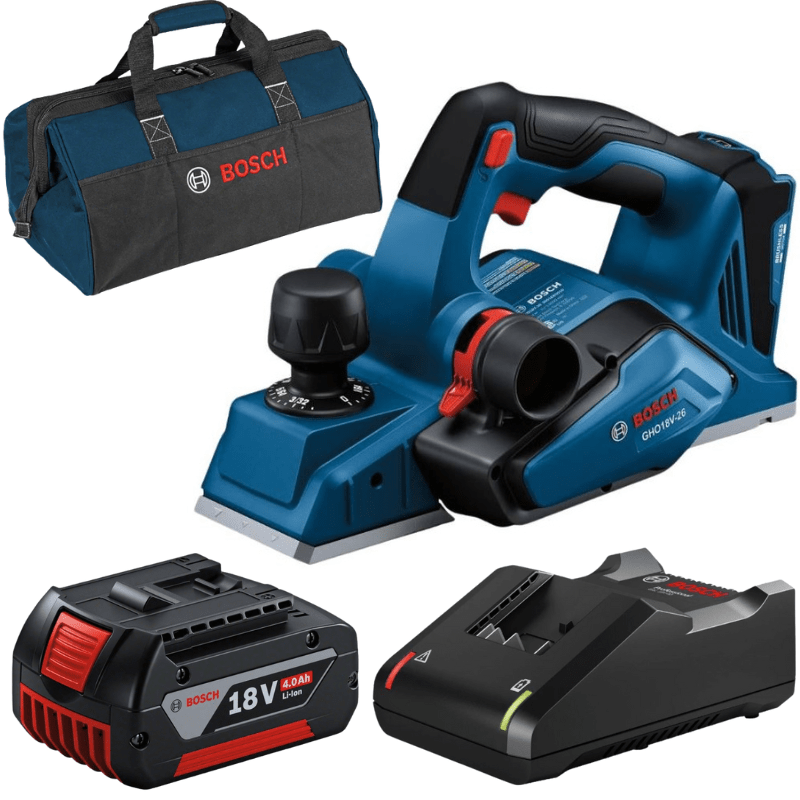 Bosch – Cordless Planer (GHO 185-LI) Kit with Tool Bag