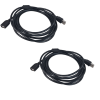 Vcom – USB 2.0 Extension Cable 5m – Type A Male to Female (Black) – 2 Pack Vcom – USB 2.0 Extension Cable 5m – Type A Male to Female (Black) – 2 Pack